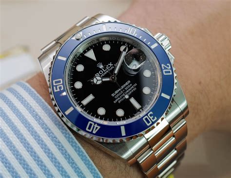 blue rolex submariner 2020|rolex submariner bezel price.